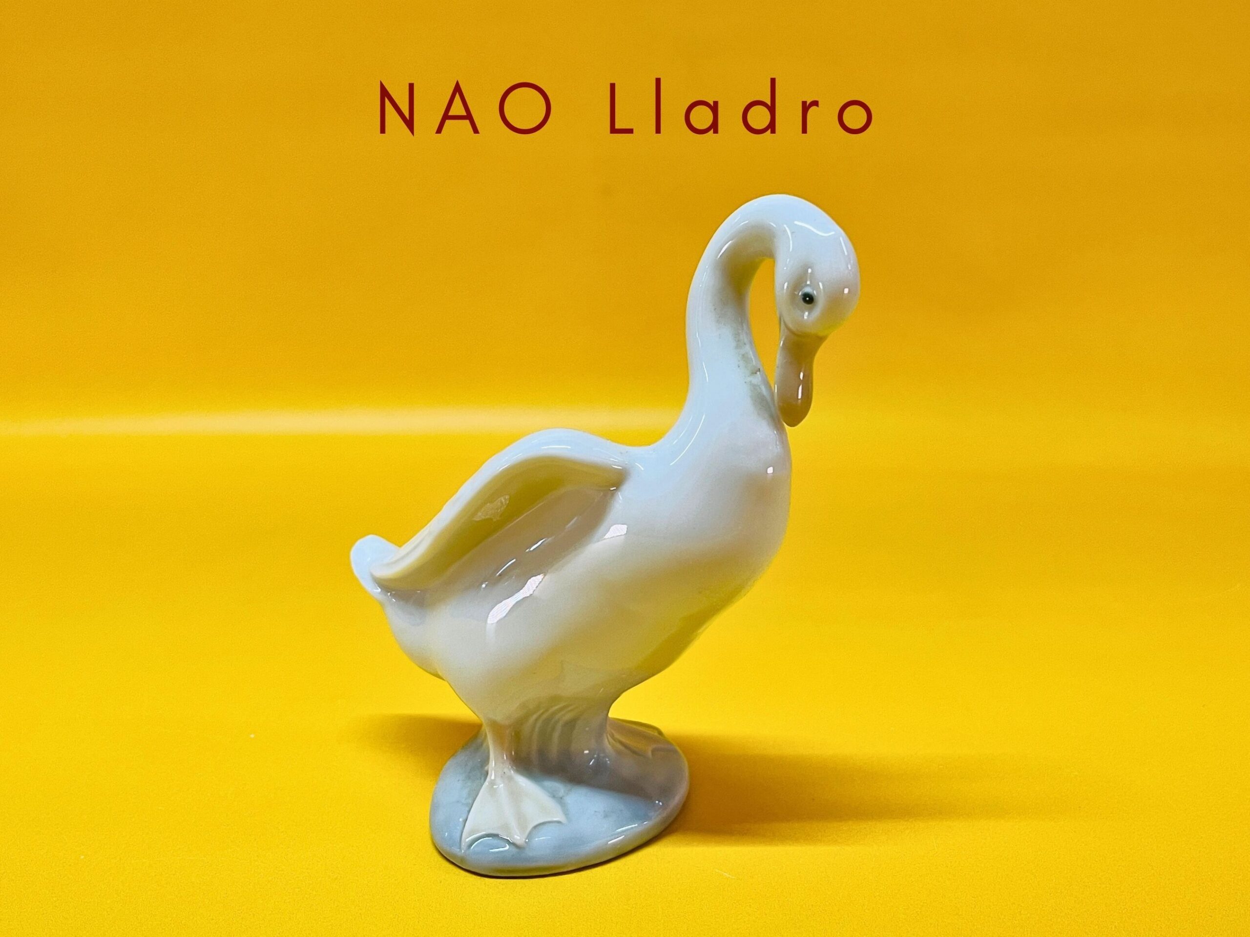 Nao Lladro Goose Porcelain Figurine